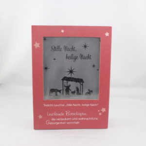 Holzleuchter Stille Nacht