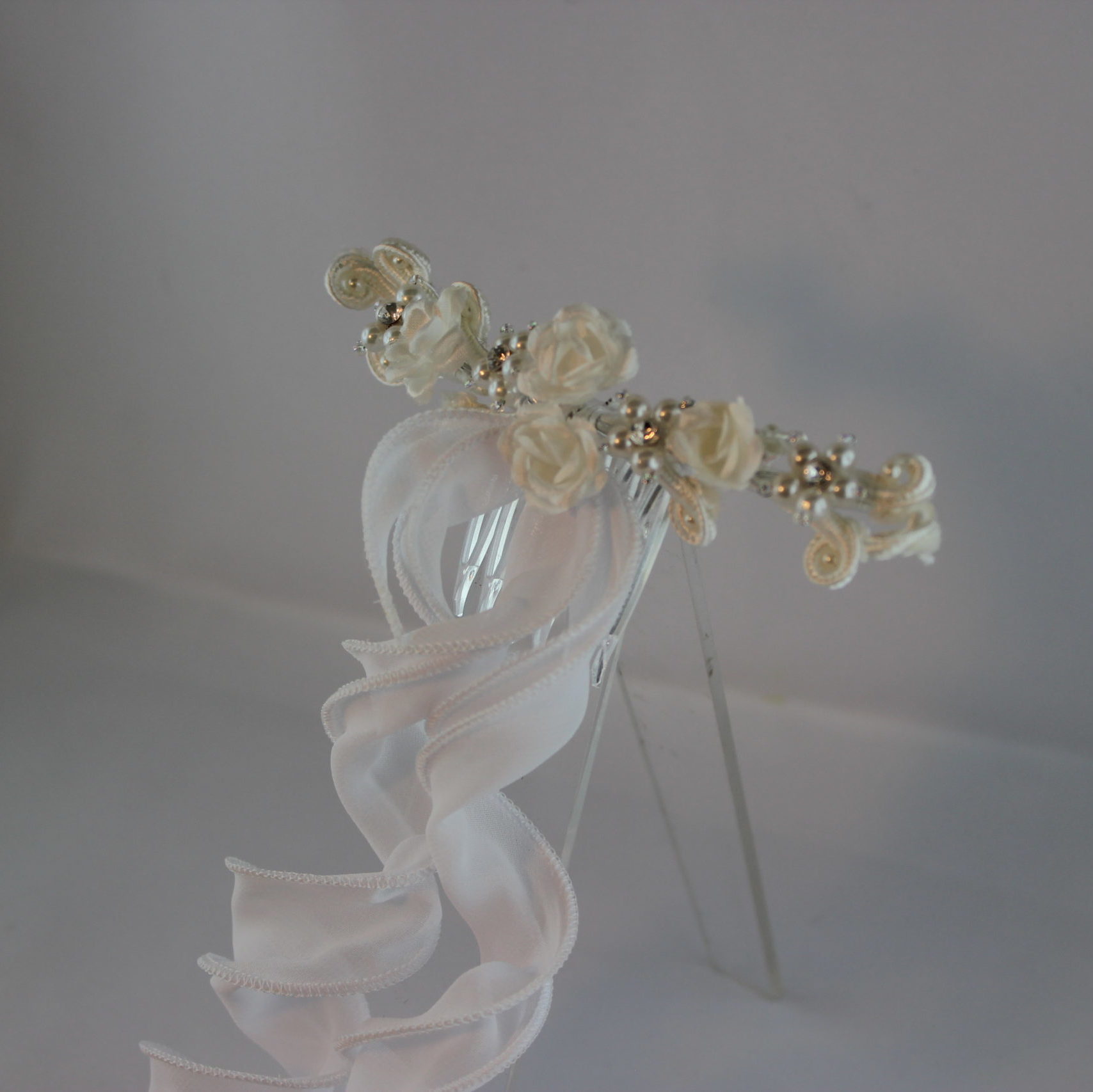 Haarspange Rosen